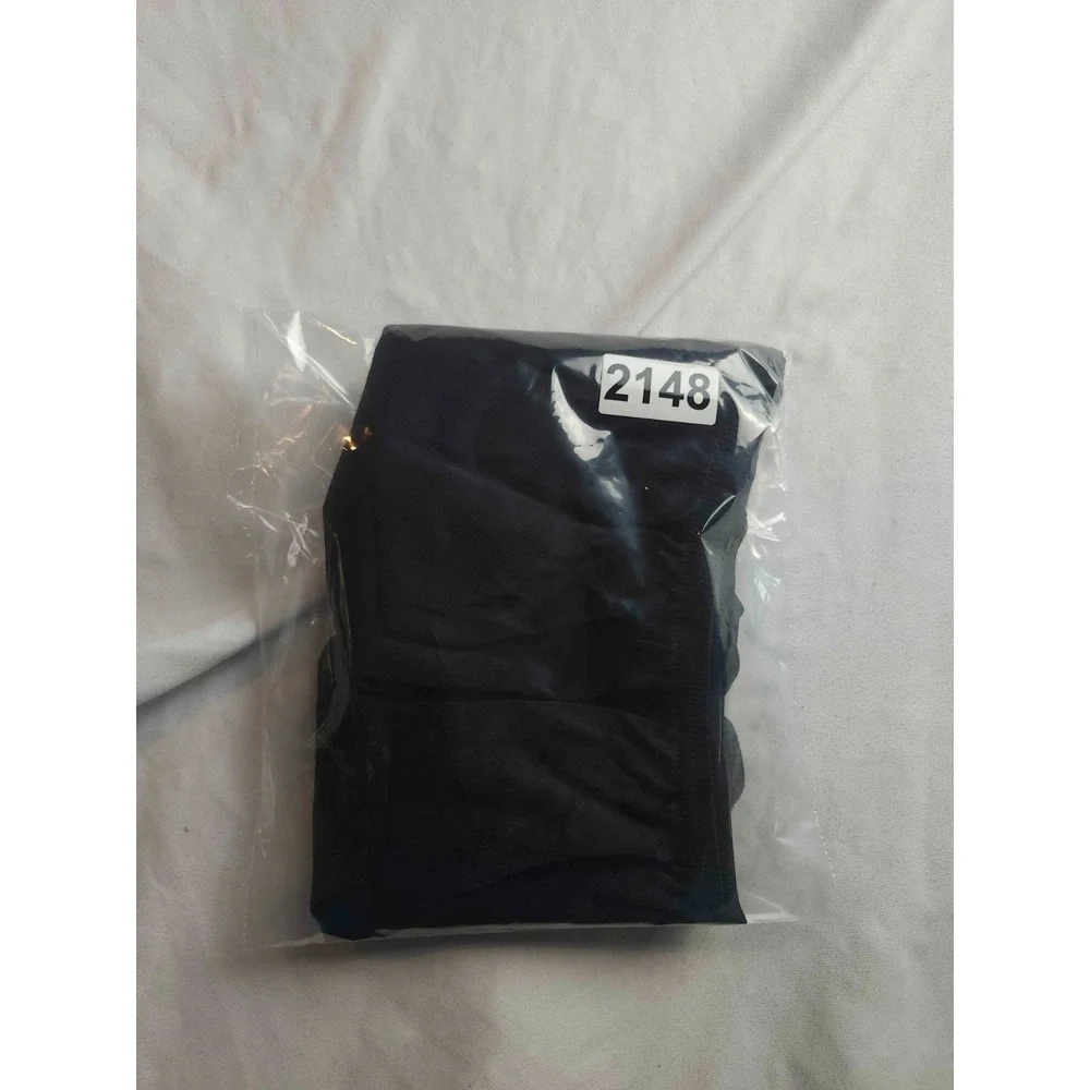 Vassarette Half Slip Skirt Womens‎ Large/42 Black Satin Quiet Luxury 11122 VTG